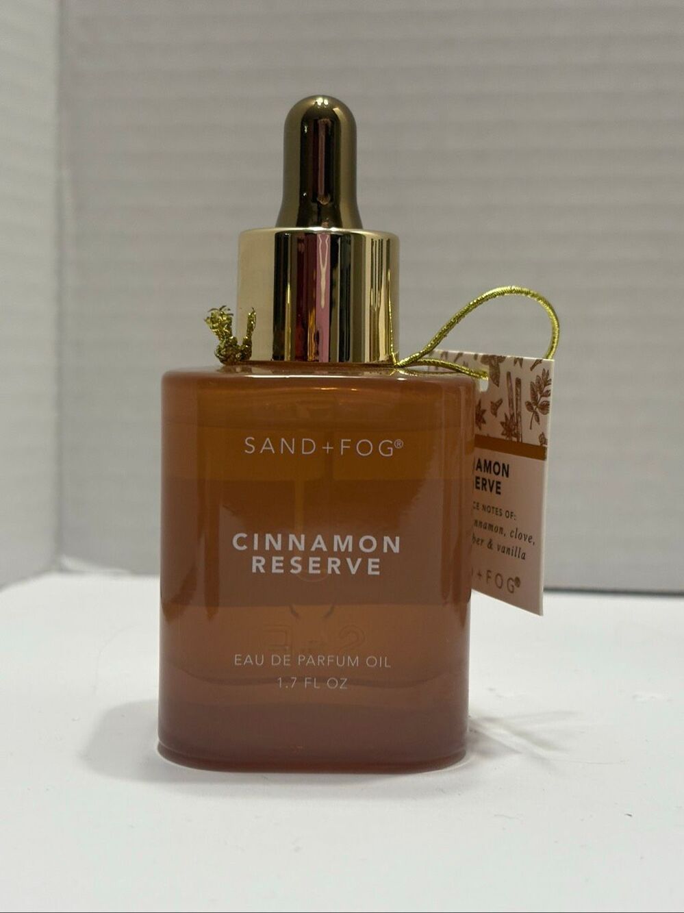 Sand + Fog Cinnamon Reserve Eau de Parfum Oil Dropper 1.7 fl oz NWT